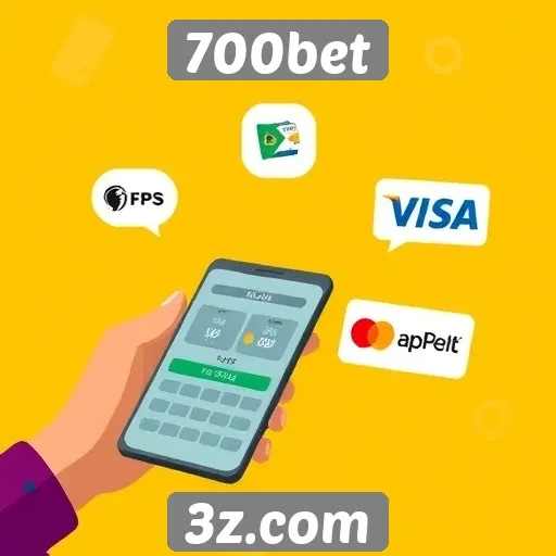 Alternativas de pagamento no 700bet são variadas